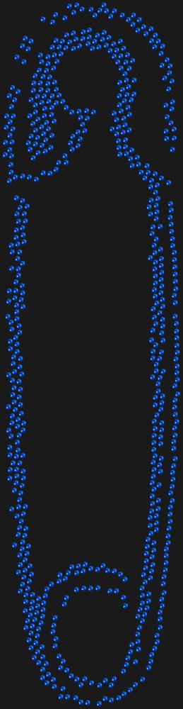 Трафарет Английская булавка — RHT_SAFETYPIN1_SS10_SAPPHIRE