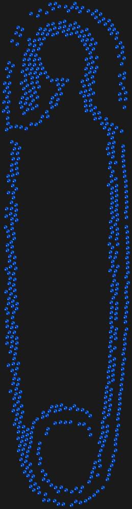 Трафарет Английская булавка — RHT_SAFETYPIN1_SS16_SAPPHIRE