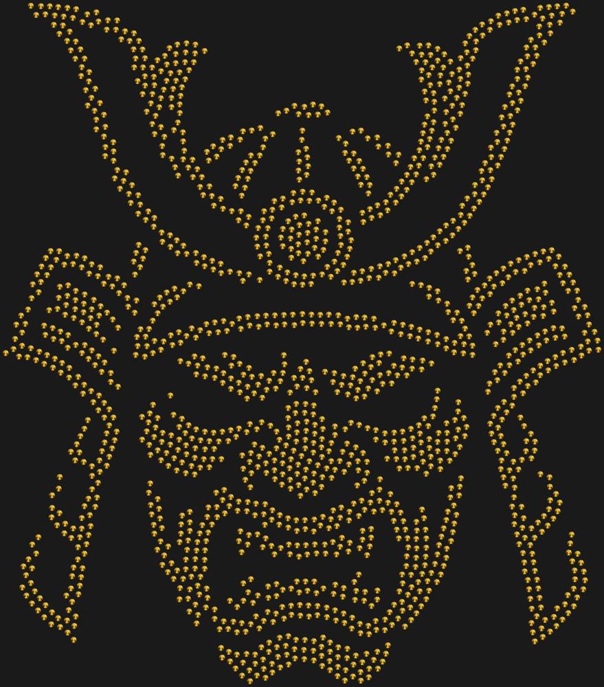 Трафарет Маска самурая — RHT_SAMURAI2_SS16_GOLD