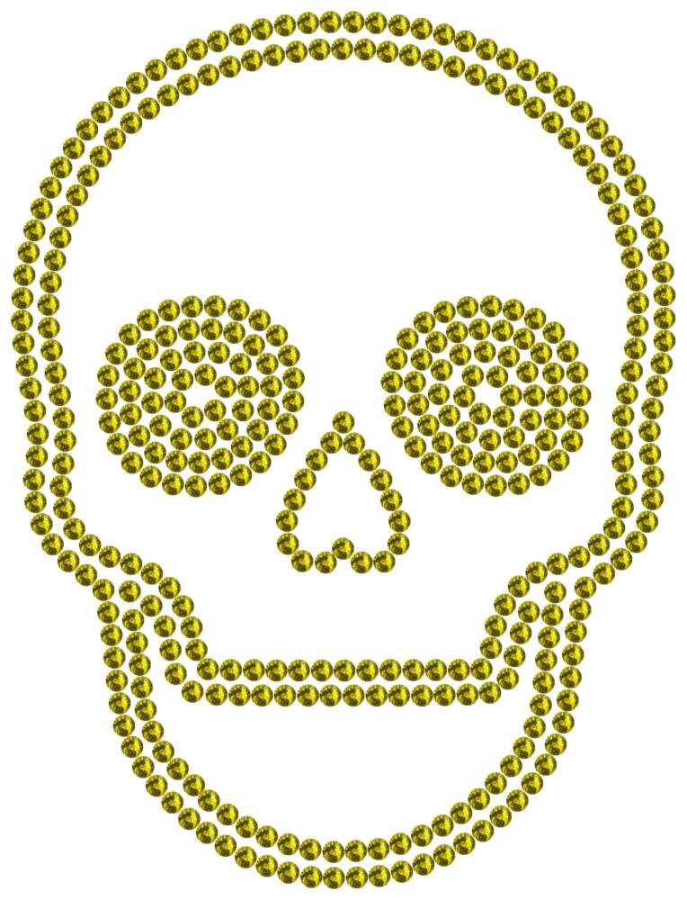 Трафарет Череп — RHT_SCULL2_SS16_OLIVE
