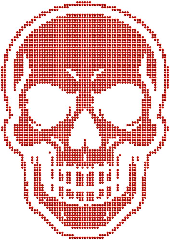 Трафарет Череп — RHT_SKULL1_SS10_LT_SIAM