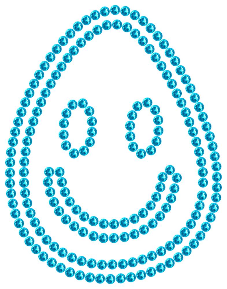 Трафарет Улыбка в капле — RHT_SMILE4_SS16_AQUAMARINE