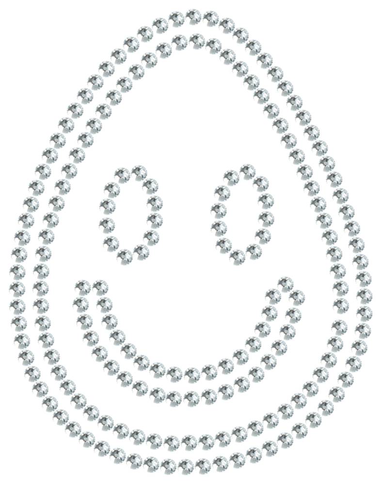 Трафарет Улыбка в капле — RHT_SMILE4_SS20_CRYSTAL_CLEAR
