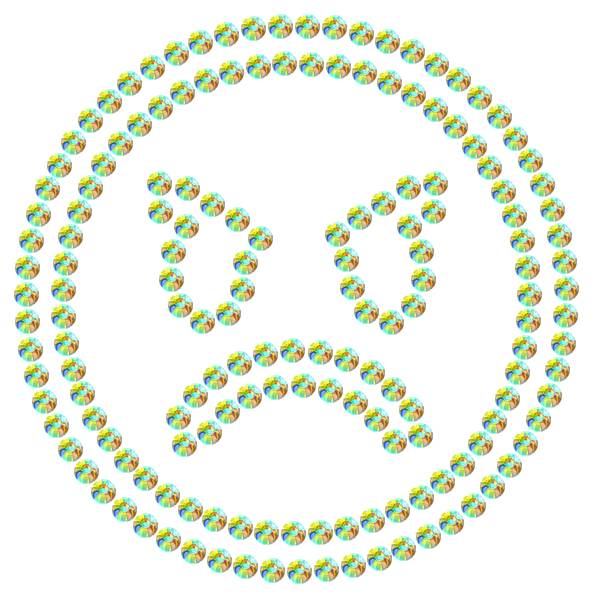Трафарет Сердитый смайлик — RHT_SMILE5_SS6_CRYSTAL_AB
