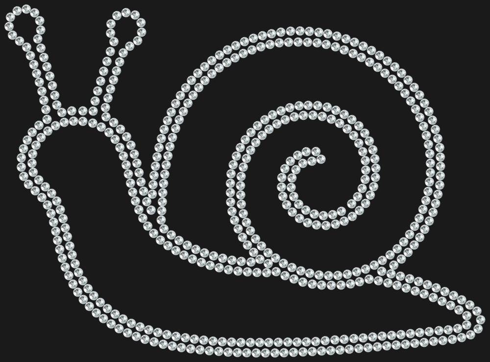 Трафарет Улитка — RHT_SNAIL1_SS16_CRYSTAL_CLEAR