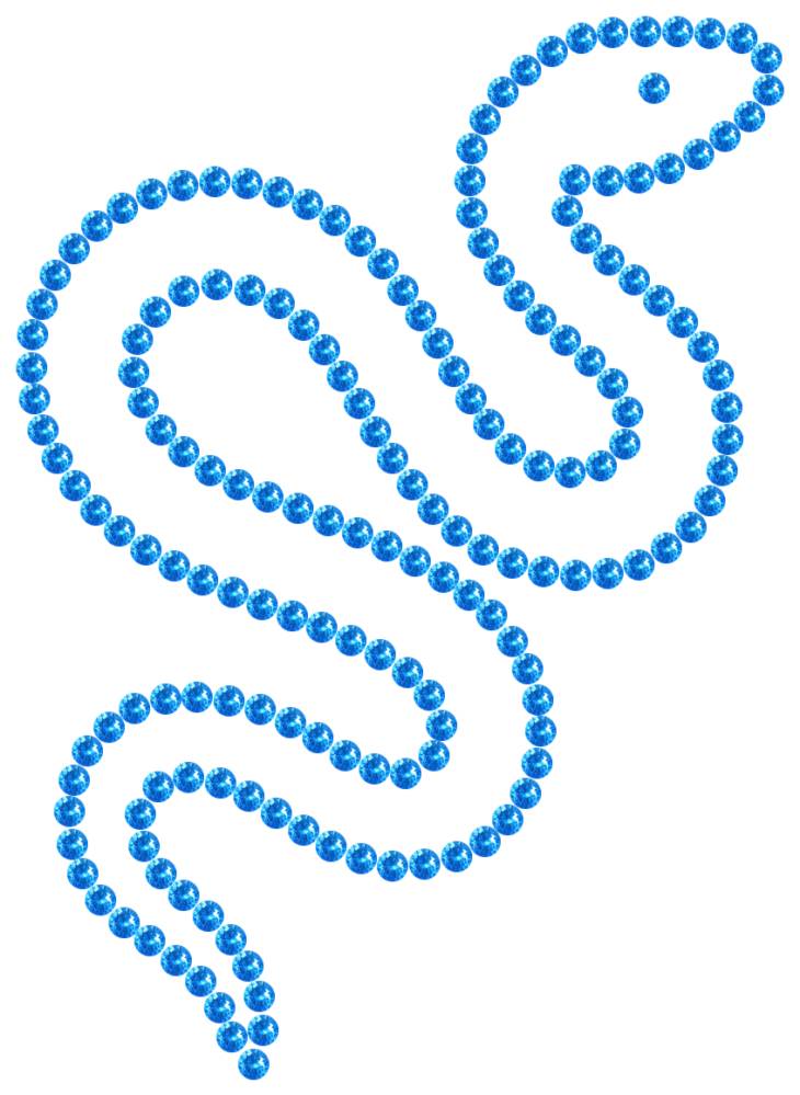 Трафарет Змея — RHT_SNAKE1_SS10_LT_SAPPHIRE
