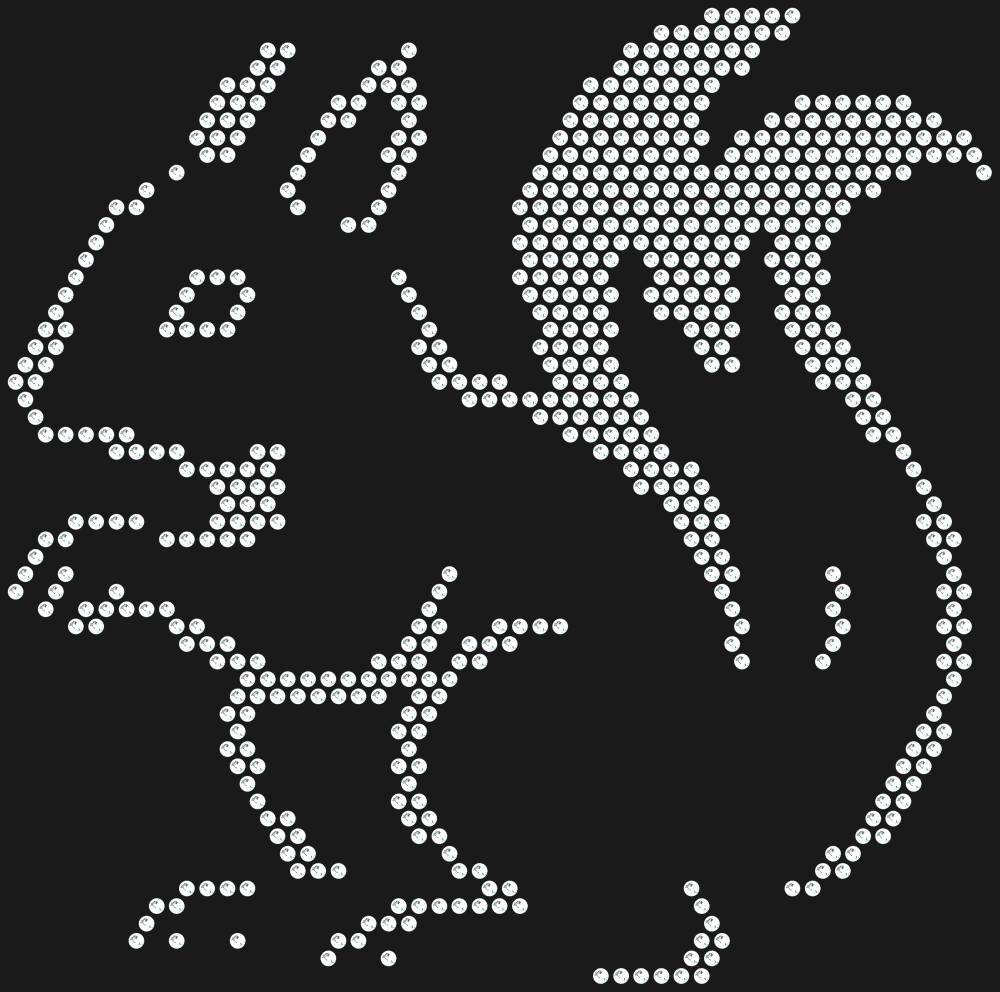 Трафарет Белочка — RHT_SQUIRREL1_SS12_CRYSTAL_CLEAR