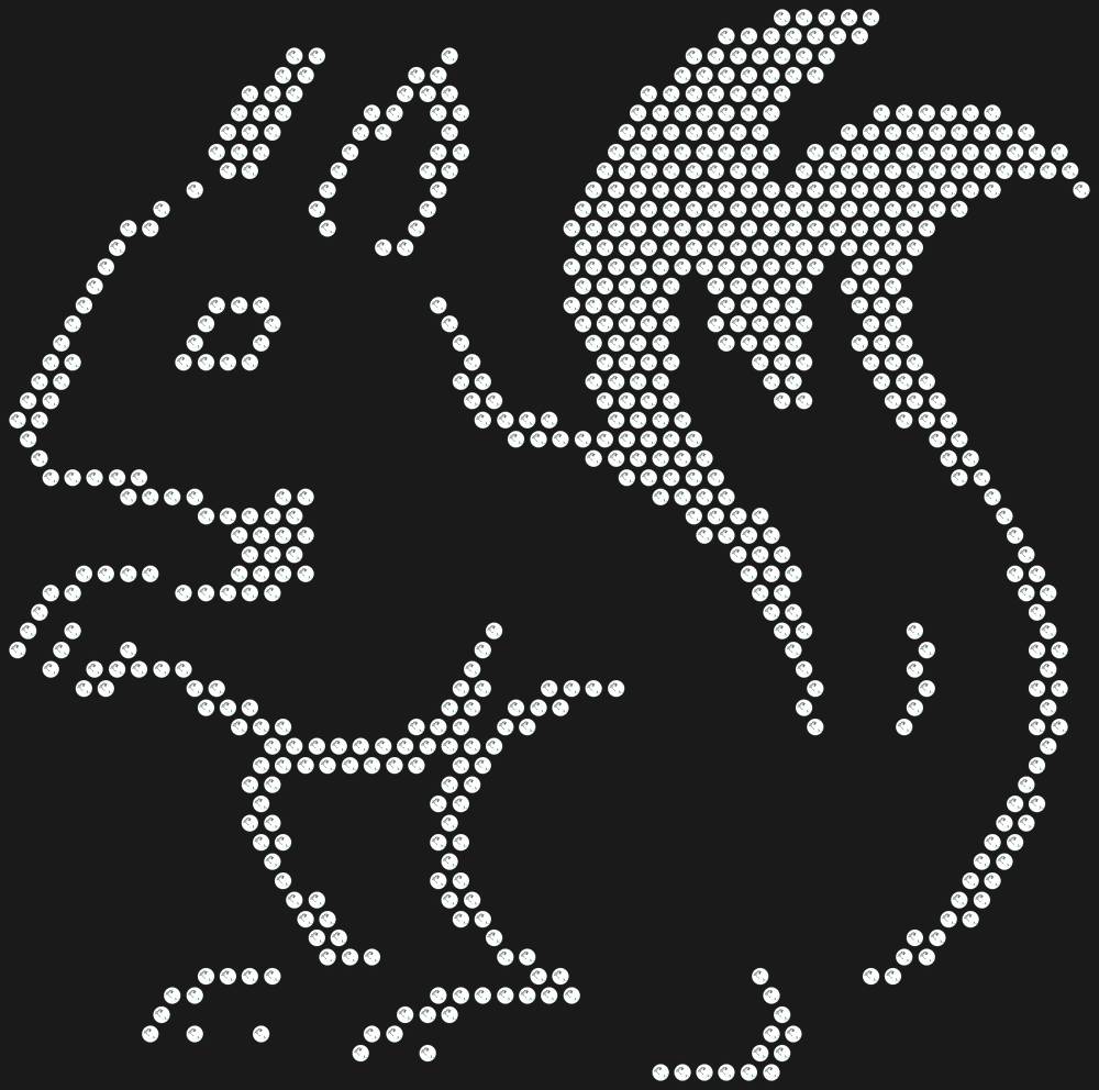 Трафарет Белочка — RHT_SQUIRREL1_SS6_CRYSTAL_CLEAR