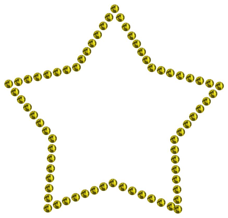 Трафарет Контур звезды — RHT_STAR1_SS10_OLIVE