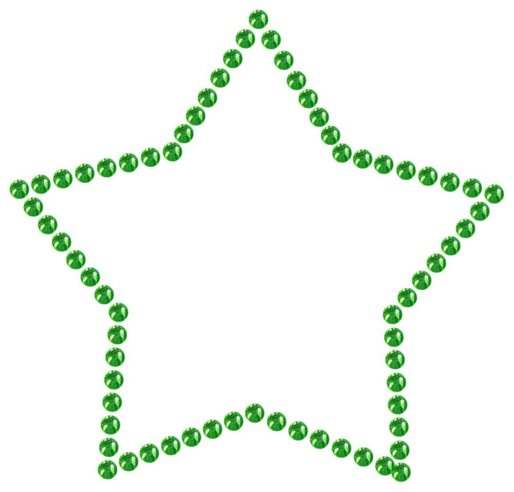 Трафарет Контур звезды — RHT_STAR1_SS16_LT_PERIDOT