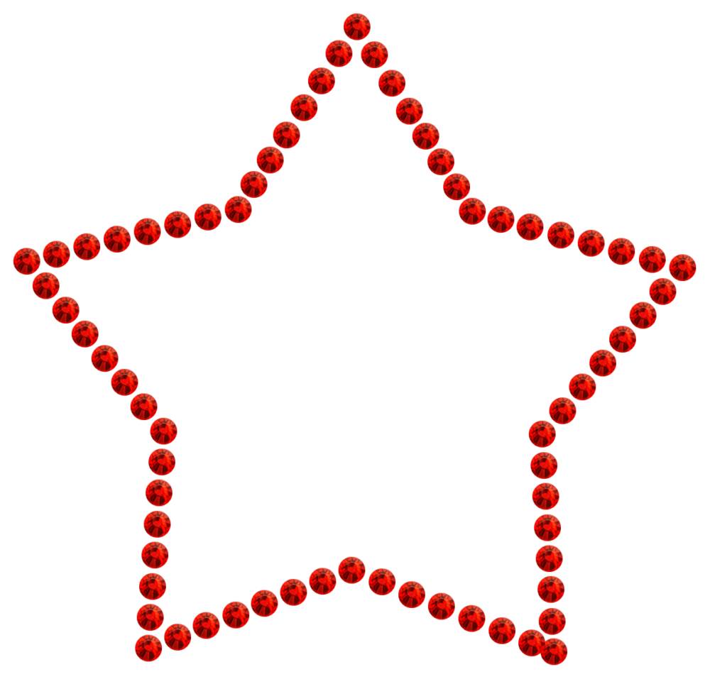 Трафарет Контур звезды — RHT_STAR1_SS16_LT_SIAM