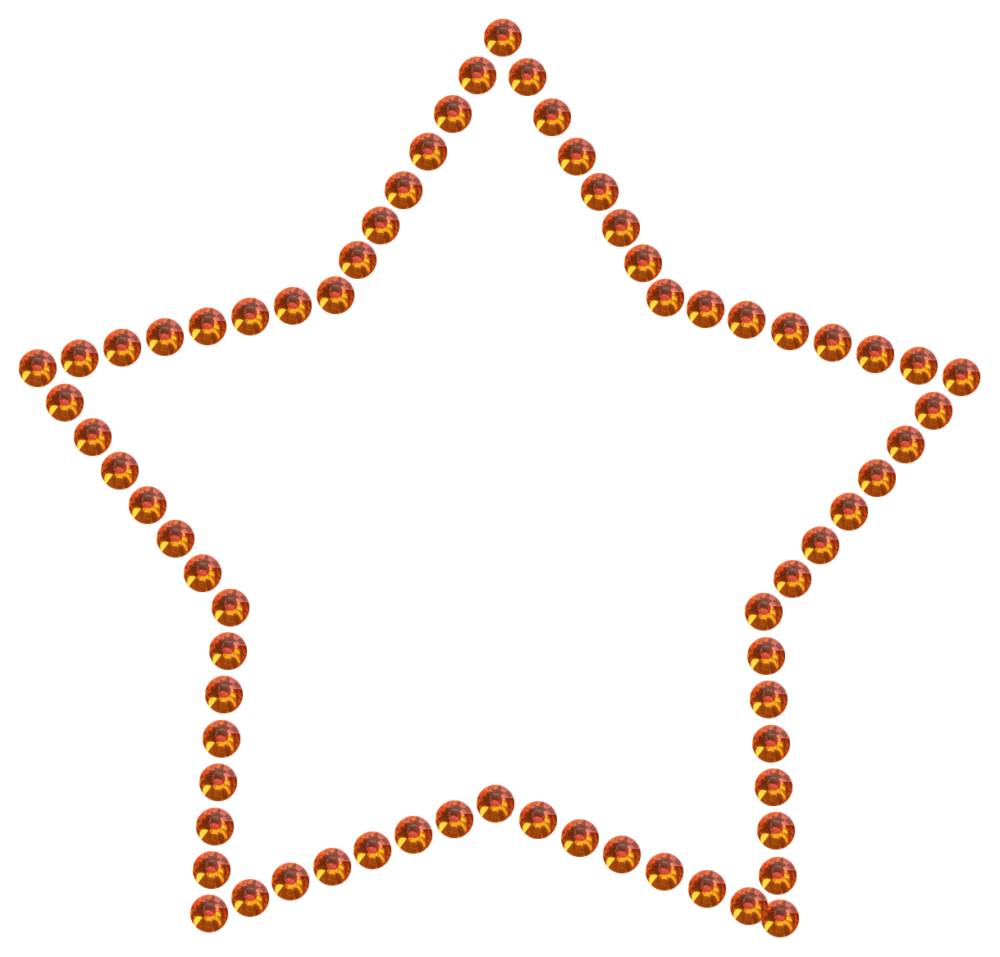 Трафарет Контур звезды — RHT_STAR1_SS16_RED_VOLCANO