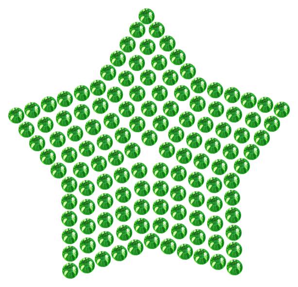 Трафарет Звезда компактная — RHT_STAR2_SS10_LT_PERIDOT