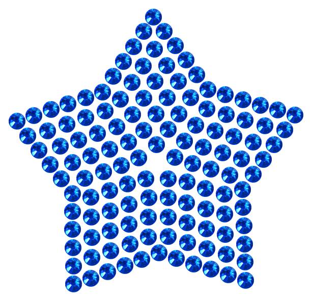 Трафарет Звезда компактная — RHT_STAR2_SS10_SAPPHIRE