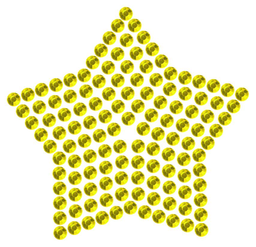 Трафарет Звезда компактная — RHT_STAR2_SS16_CITRINE