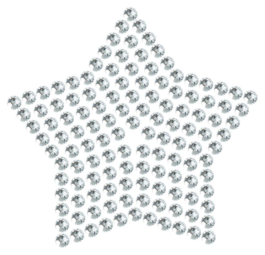 Трафарет Звезда компактная — RHT_STAR2_SS16_CRYSTAL_CLEAR