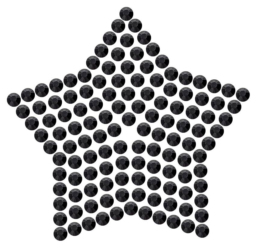 Трафарет Звезда компактная — RHT_STAR2_SS16_JET_BLACK