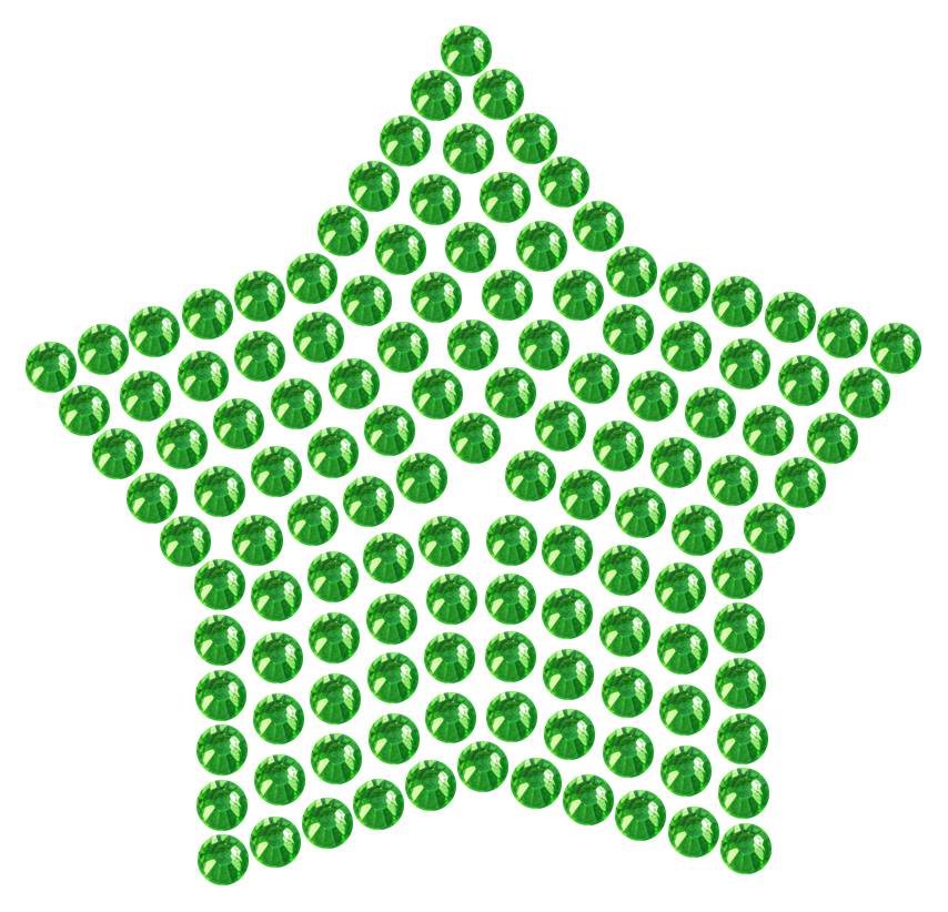 Трафарет Звезда компактная — RHT_STAR2_SS16_LT_PERIDOT