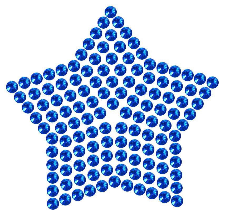 Трафарет Звезда компактная — RHT_STAR2_SS16_SAPPHIRE