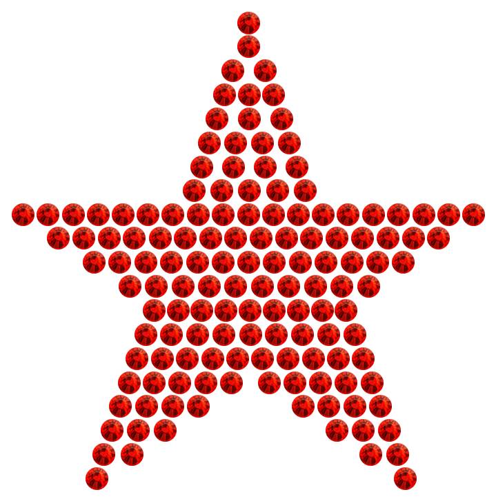 Трафарет Мини звезда классическая — RHT_STAR3_SS10_LT_SIAM