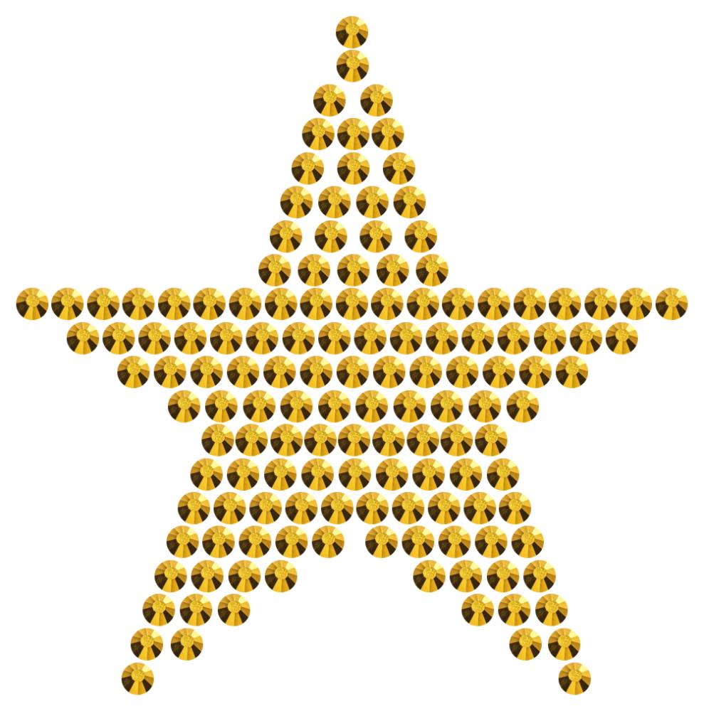 Трафарет Мини звезда классическая — RHT_STAR3_SS16_GOLD