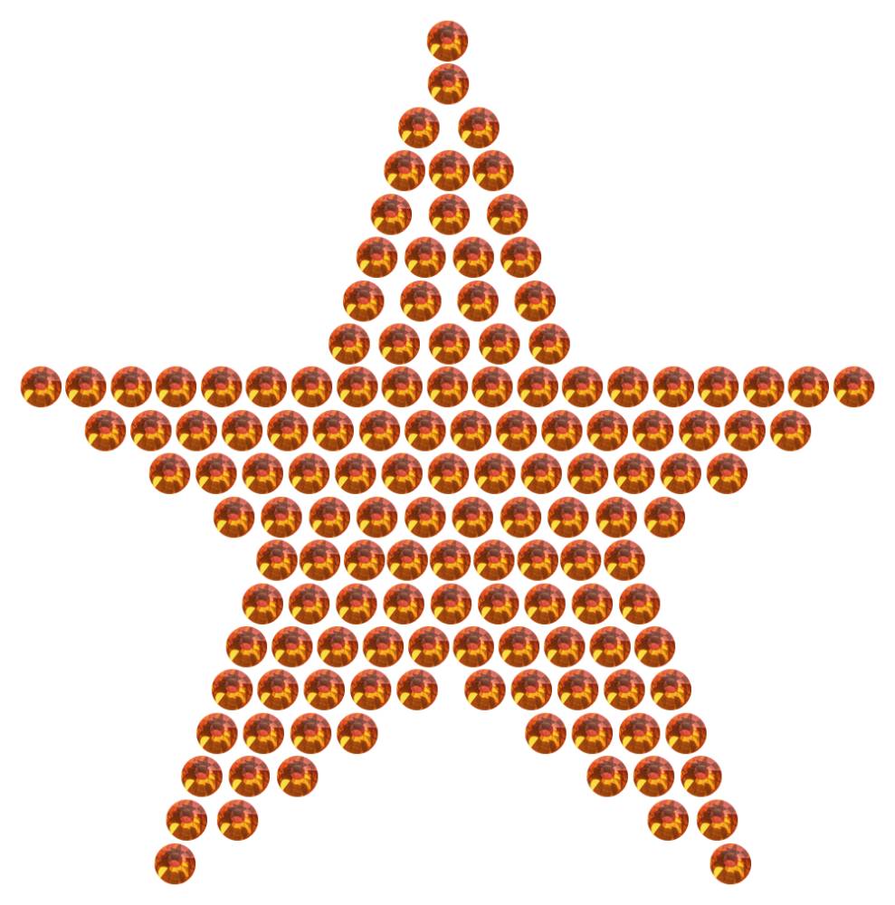 Трафарет Мини звезда классическая — RHT_STAR3_SS16_RED_VOLCANO