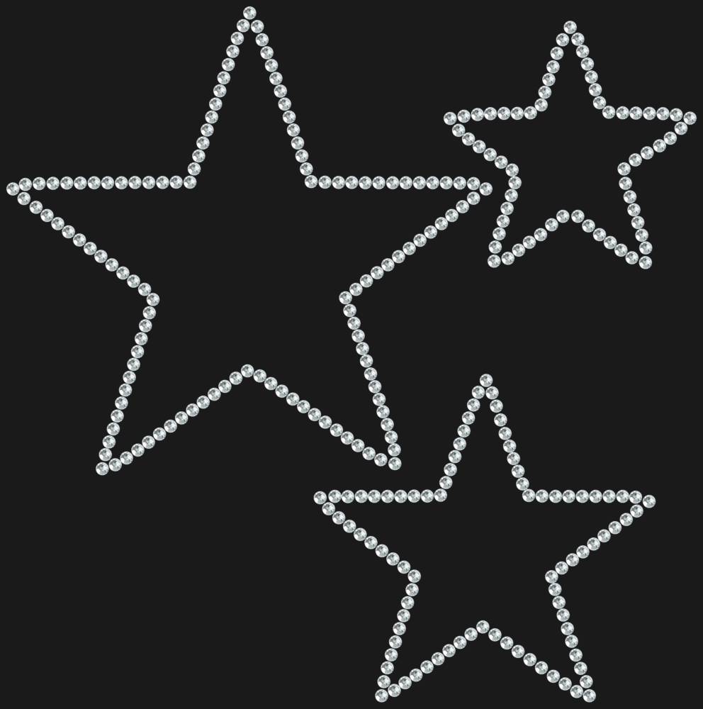 Трафарет Звезды — RHT_STARS1_SS16_CRYSTAL_CLEAR