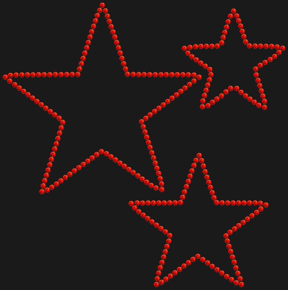 Трафарет Звезды — RHT_STARS1_SS16_LT_SIAM