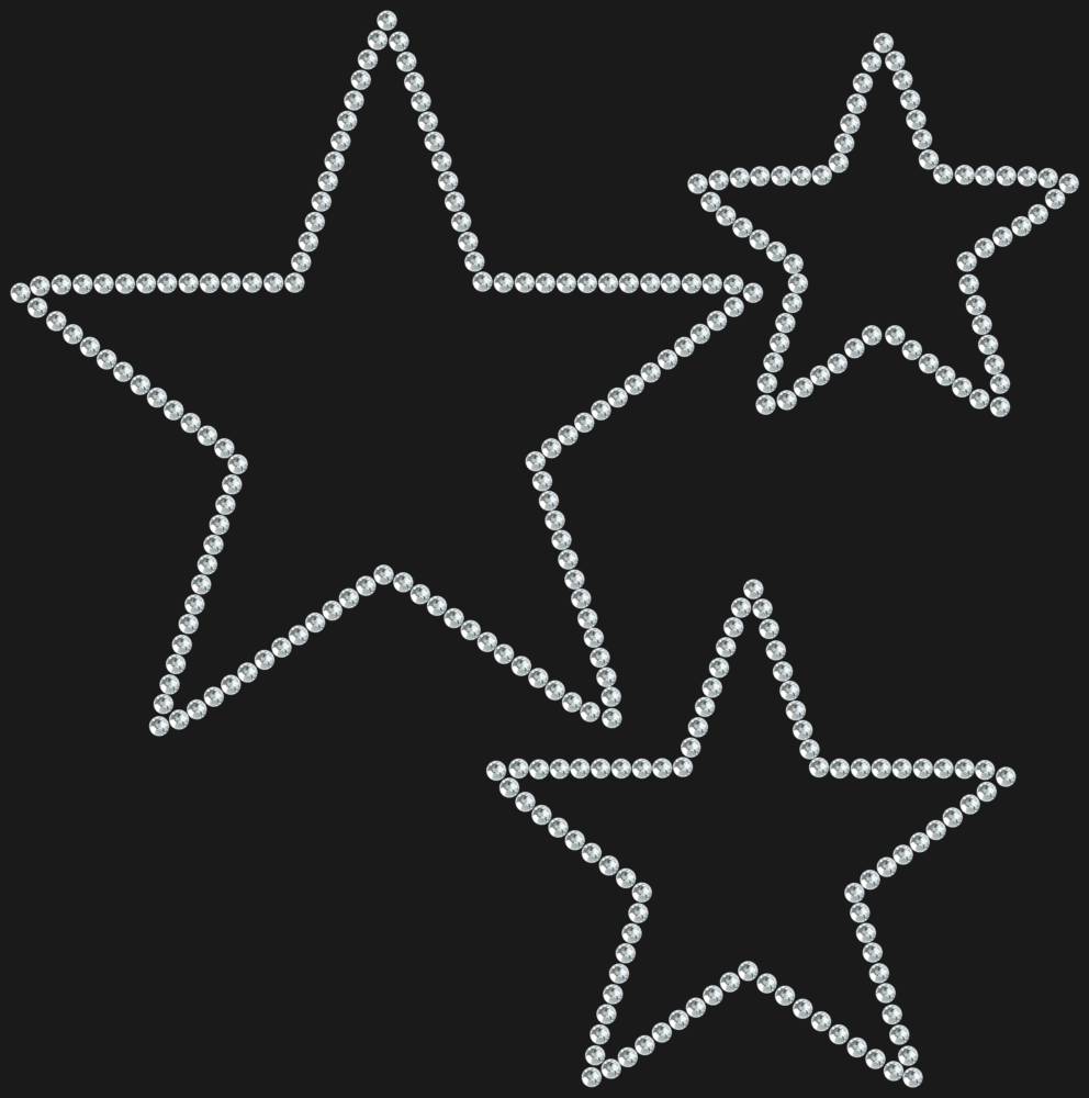 Трафарет Звезды — RHT_STARS1_SS20_CRYSTAL_CLEAR