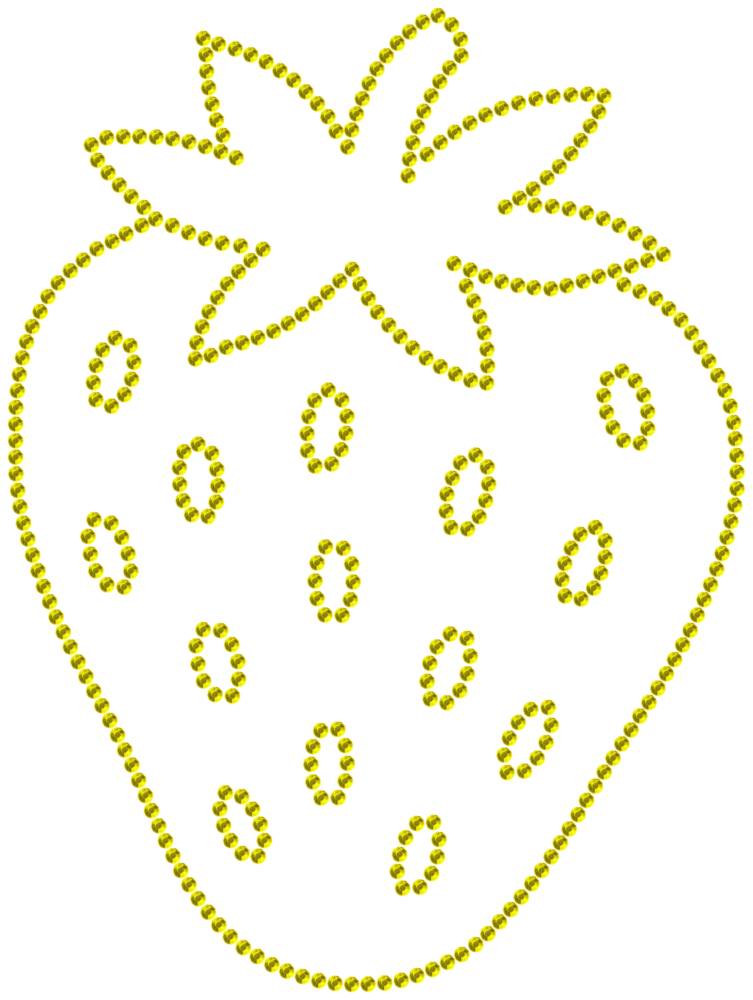 Трафарет Клубника — RHT_STRAWBERRY2_SS16_CITRINE
