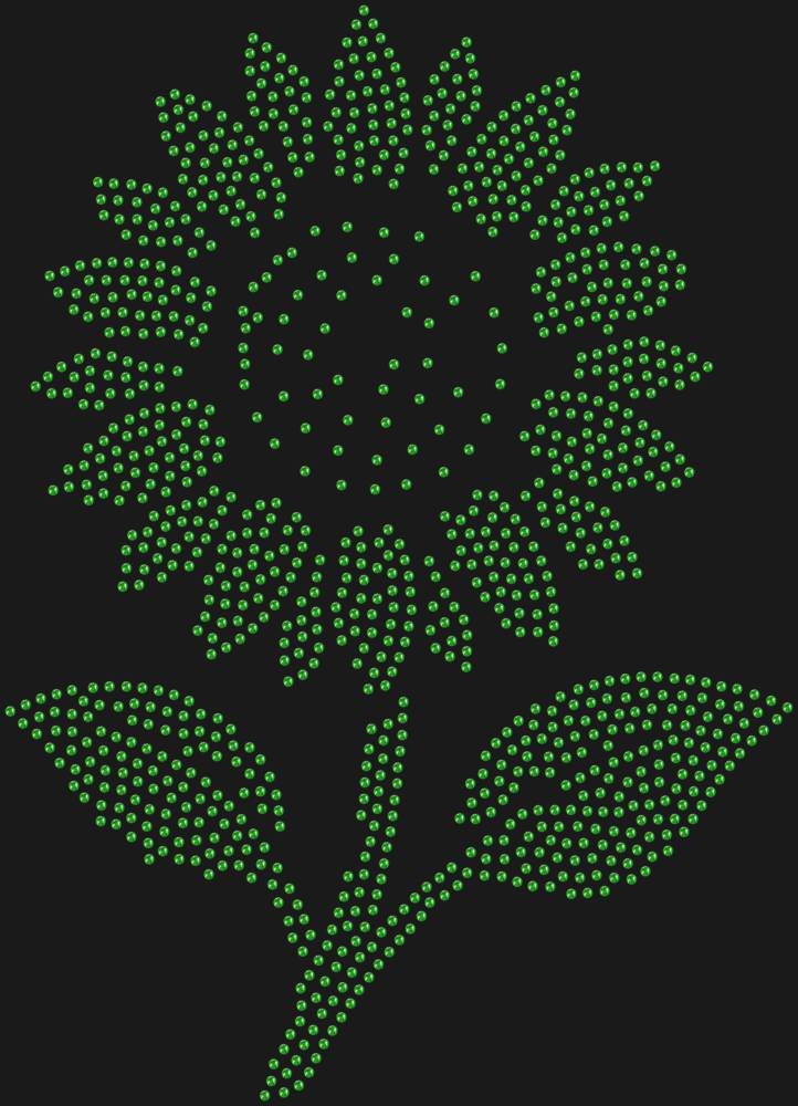 Трафарет Подсолнух — RHT_SUNFLOWER1_SS10_LT_PERIDOT