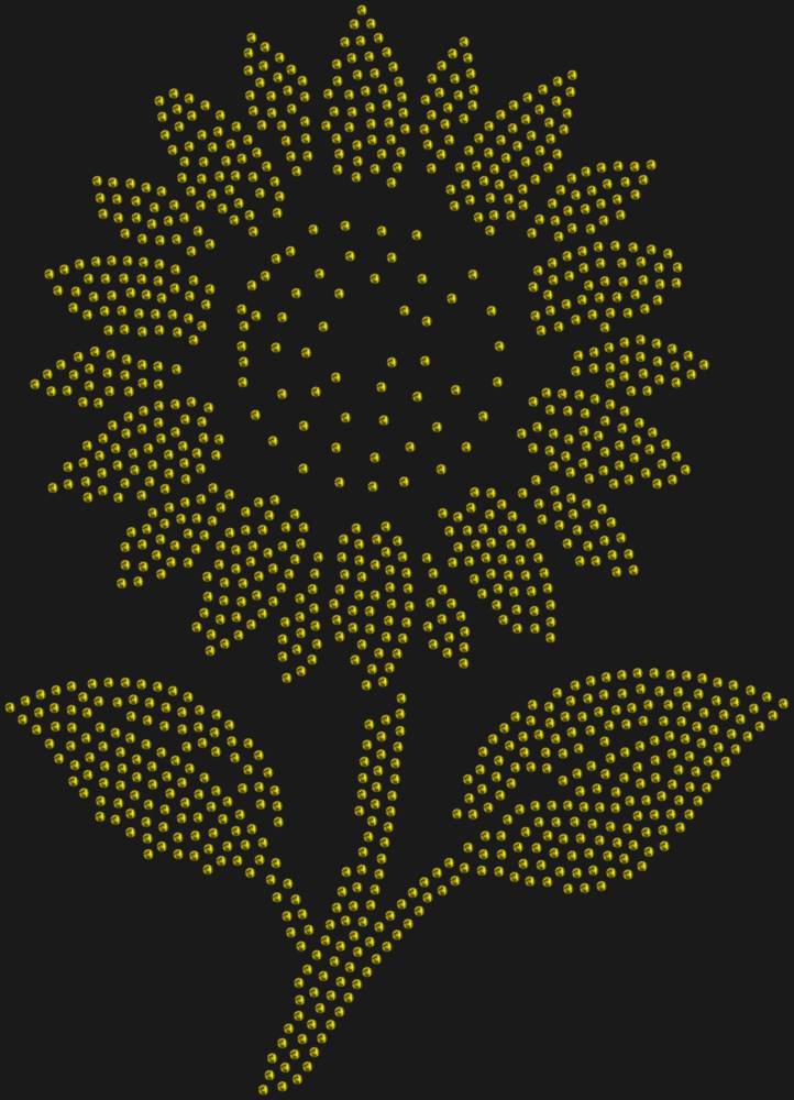 Трафарет Подсолнух — RHT_SUNFLOWER1_SS16_OLIVE