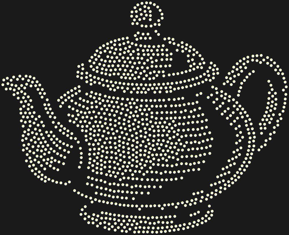 Трафарет Заварочный чайник — RHT_TEAPOT1_SS10_CRYSTAL_AB