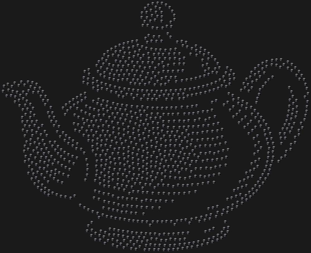 Трафарет Заварочный чайник — RHT_TEAPOT1_SS10_JET_BLACK