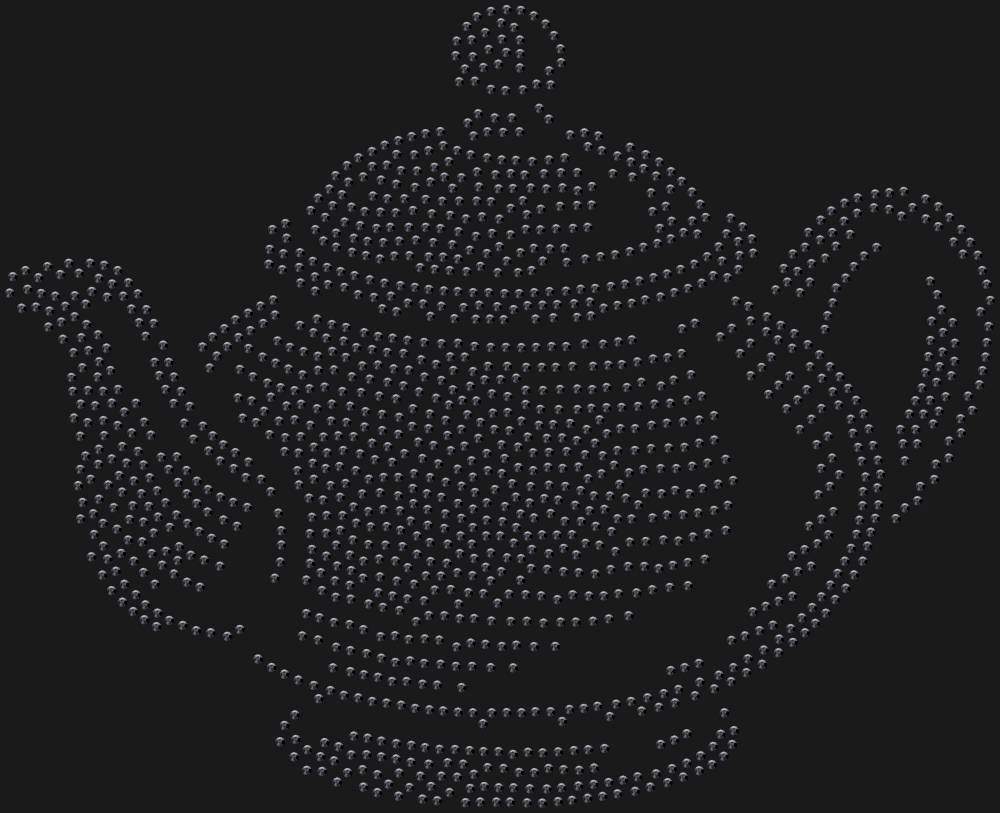 Трафарет Заварочный чайник — RHT_TEAPOT1_SS16_JET_BLACK