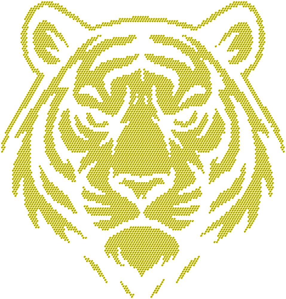 Трафарет Тигр — RHT_TIGER1_SS10_CITRINE