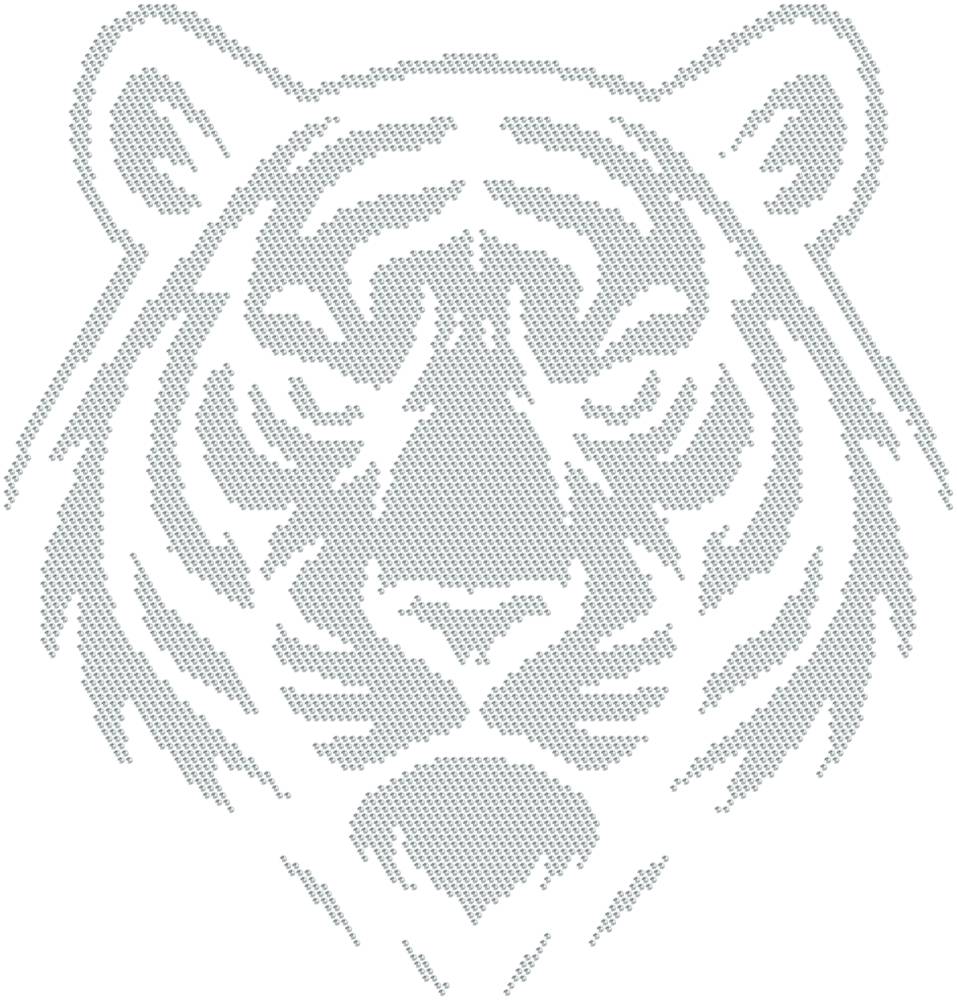 Трафарет Тигр — RHT_TIGER1_SS12_CRYSTAL_CLEAR