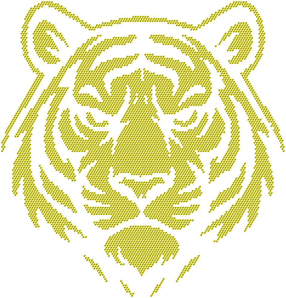 Трафарет Тигр — RHT_TIGER1_SS16_CITRINE