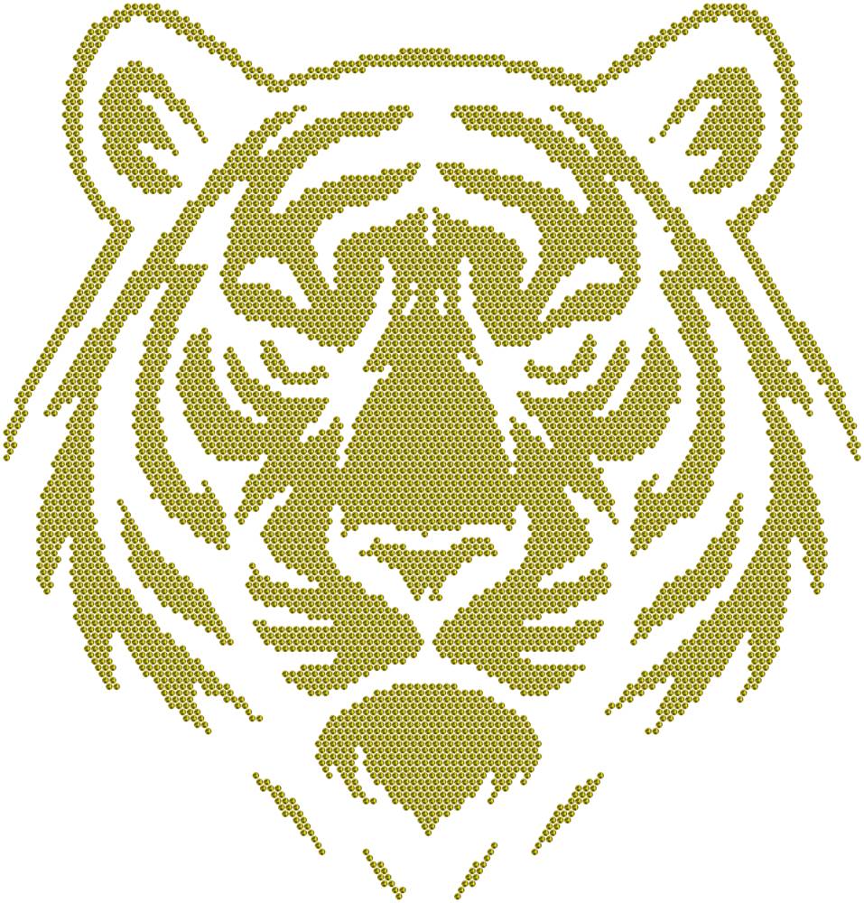 Трафарет Тигр — RHT_TIGER1_SS16_OLIVE