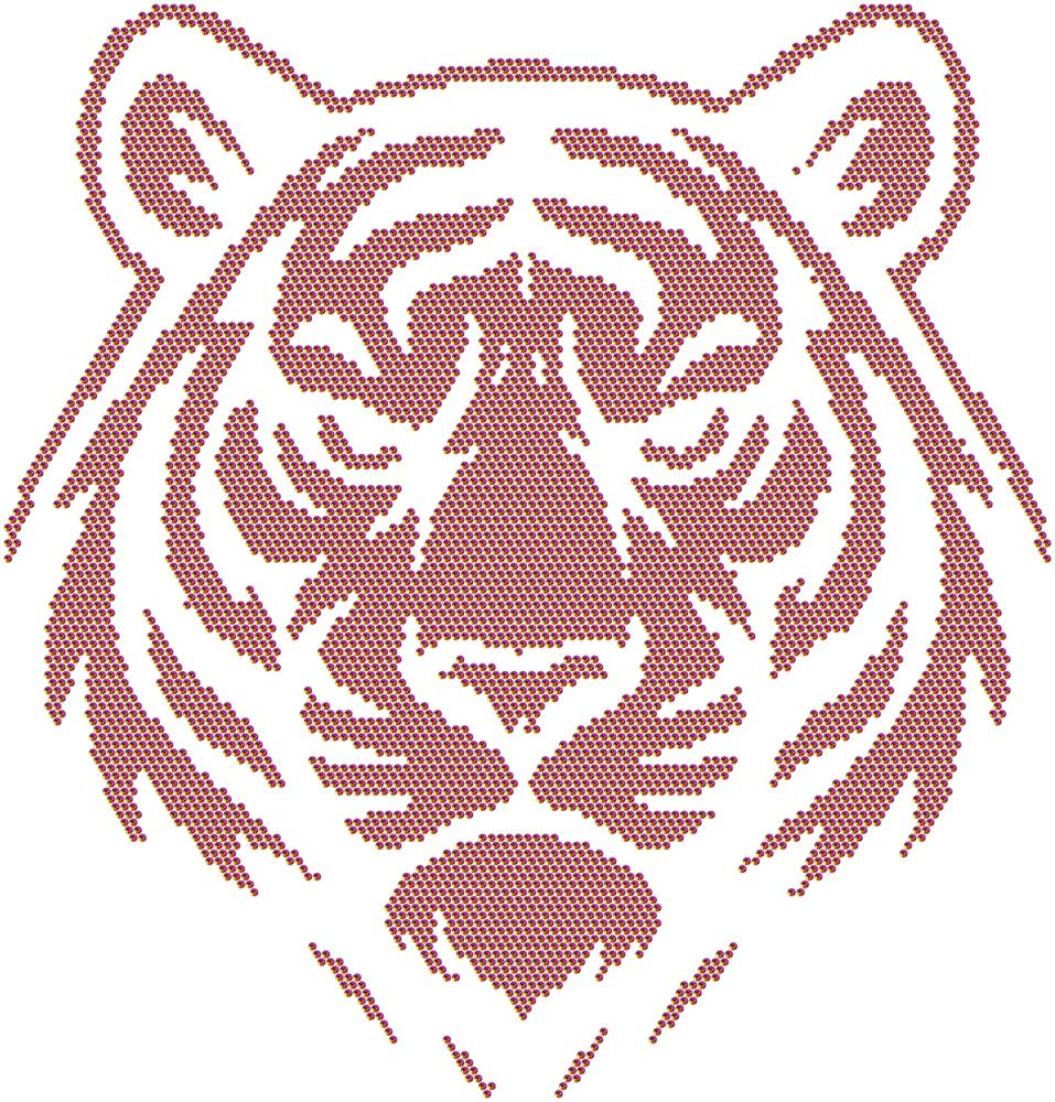 Трафарет Тигр — RHT_TIGER1_SS16_RAINBOW