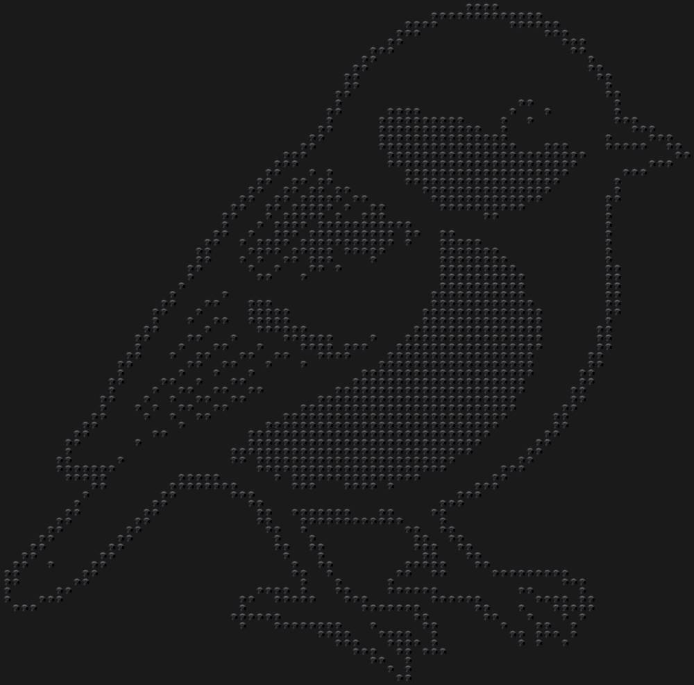 Трафарет Синица — RHT_TIT1_SS10_JET_BLACK