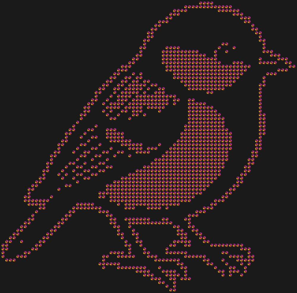 Трафарет Синица — RHT_TIT1_SS10_RAINBOW