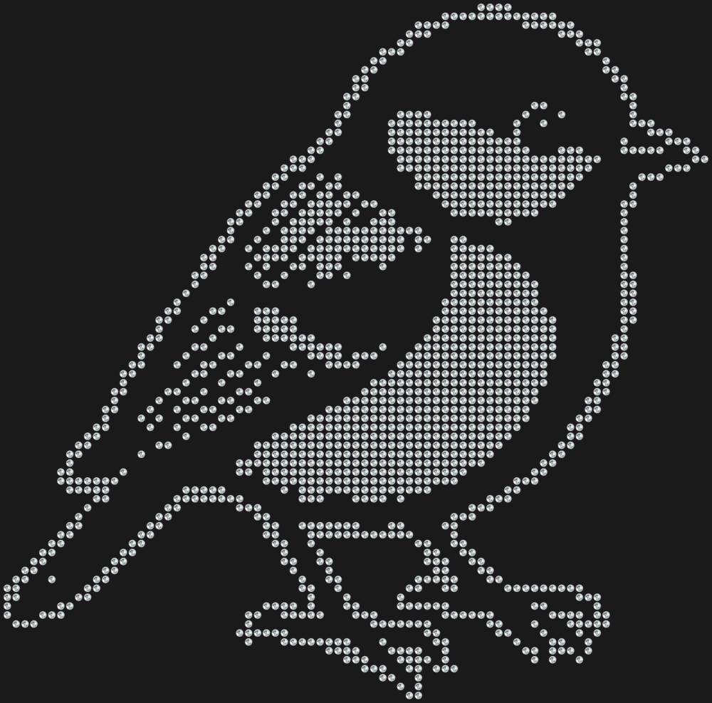 Трафарет Синица — RHT_TIT1_SS12_CRYSTAL_CLEAR
