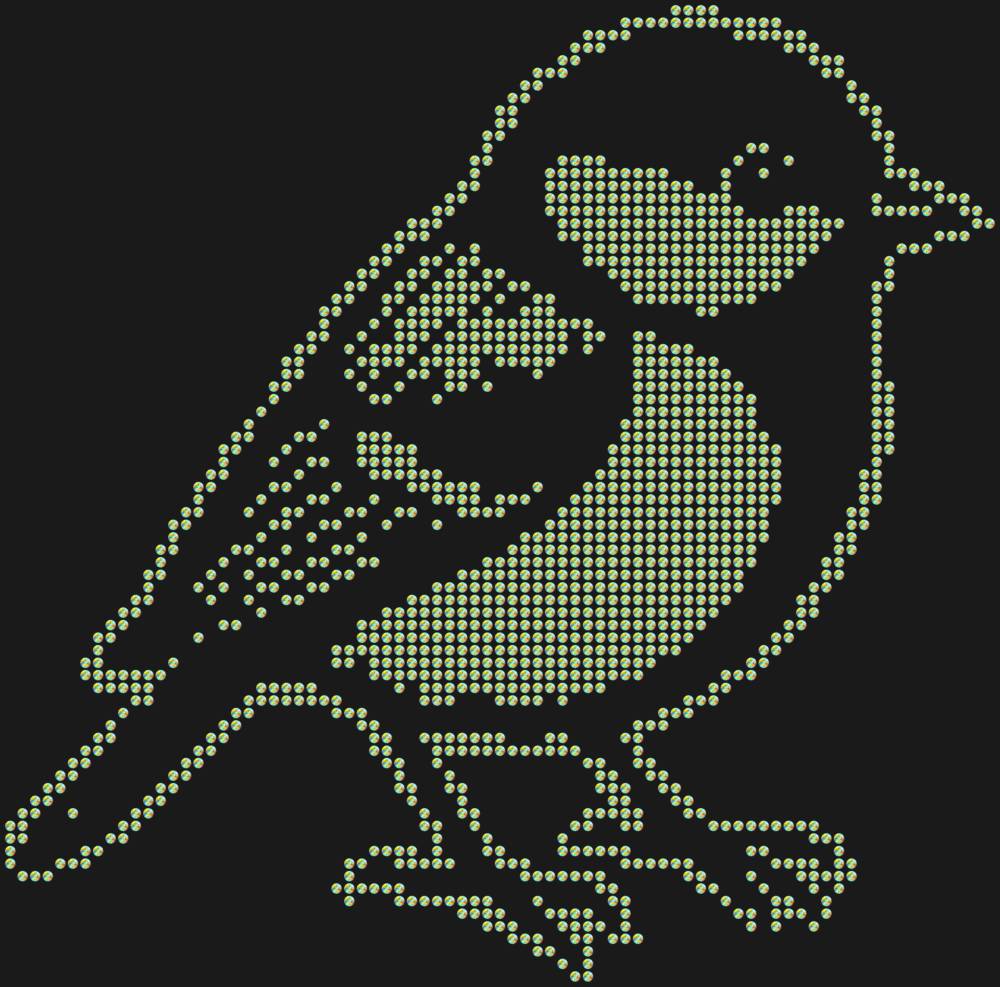 Трафарет Синица — RHT_TIT1_SS16_CRYSTAL_AB