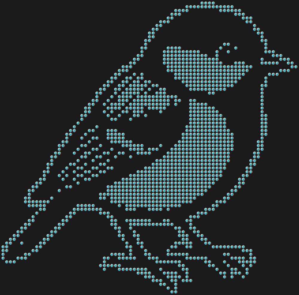 Трафарет Синица — RHT_TIT1_SS16_CRYSTAL_AB_DMC