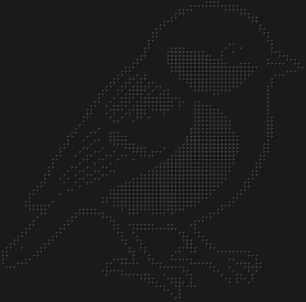 Трафарет Синица — RHT_TIT1_SS16_JET_BLACK