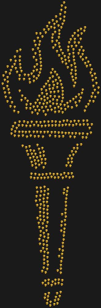 Трафарет Факел — RHT_TORCH1_SS10_GOLD