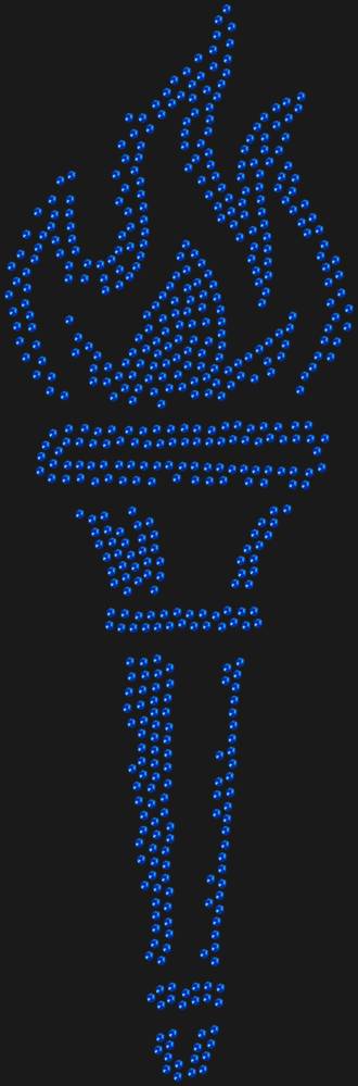 Трафарет Факел — RHT_TORCH1_SS10_SAPPHIRE