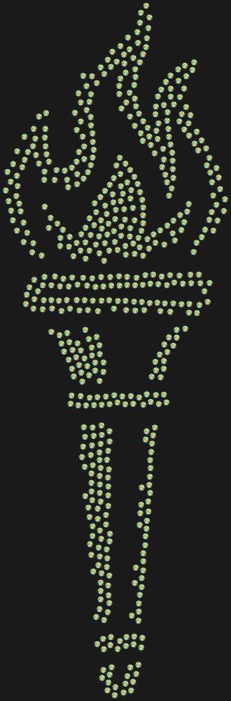 Трафарет Факел — RHT_TORCH1_SS12_CRYSTAL_AB