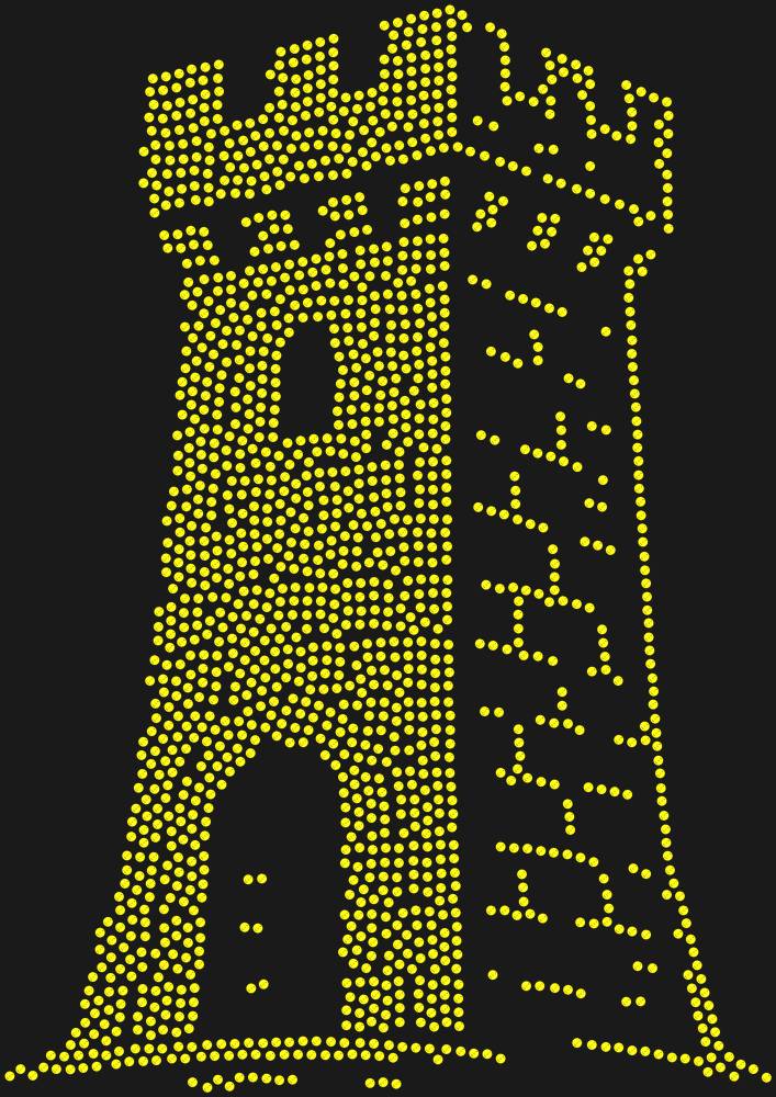 Трафарет Башня — RHT_TOWER1_SS10_CITRINE